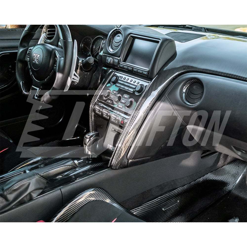 Dry Carbon Fiber Interiors Set For Nissan R35 GTR 2008-2016