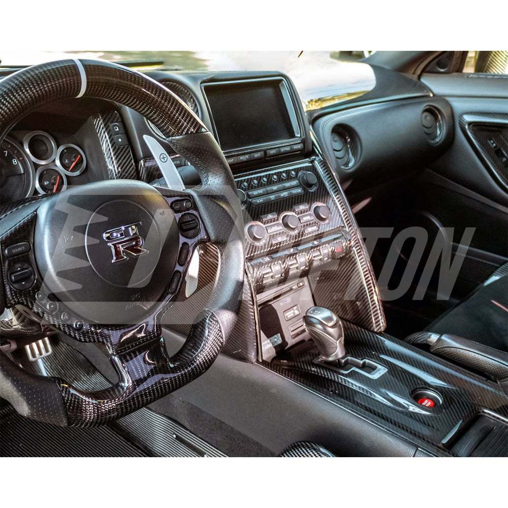 Dry Carbon Fiber Interiors Set For Nissan R35 GTR 2008-2016