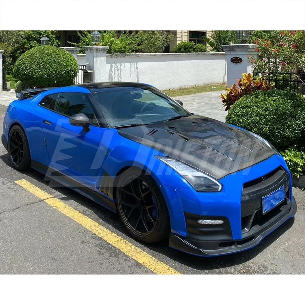 GT2 Style Carbon Fiber Hood For Nissan R35 GTR 2008-2016