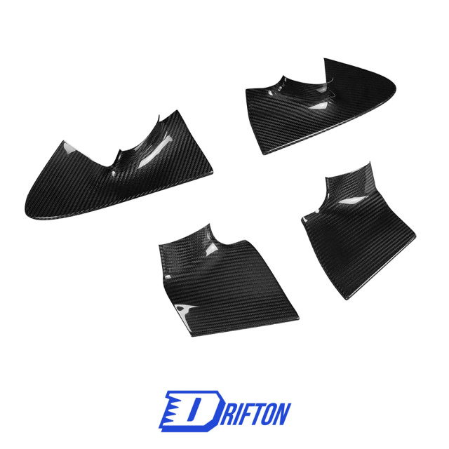 OEM Style Dry Carbon Fiber Door Handle Cover Trims For Mclaren 720S