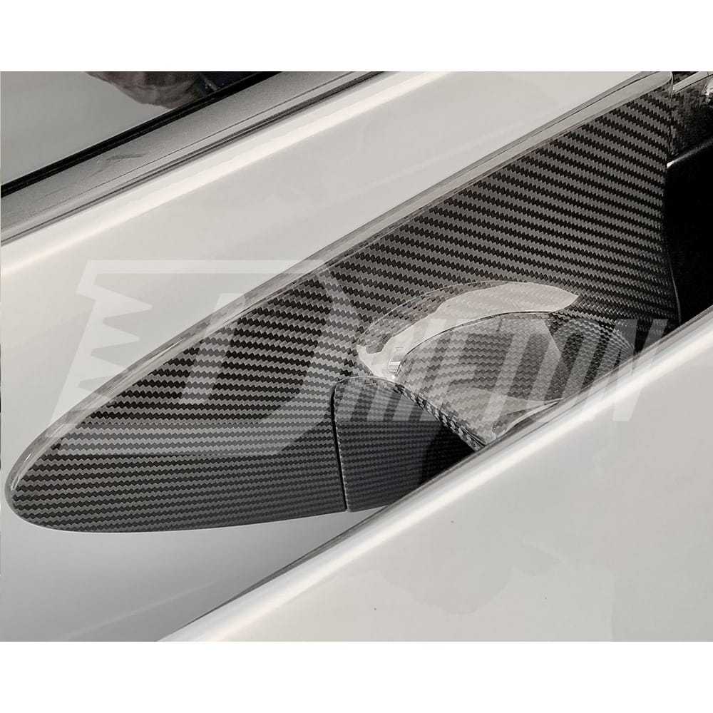 OEM Style Dry Carbon Fiber Door Handle Cover Trims For Mclaren 720S