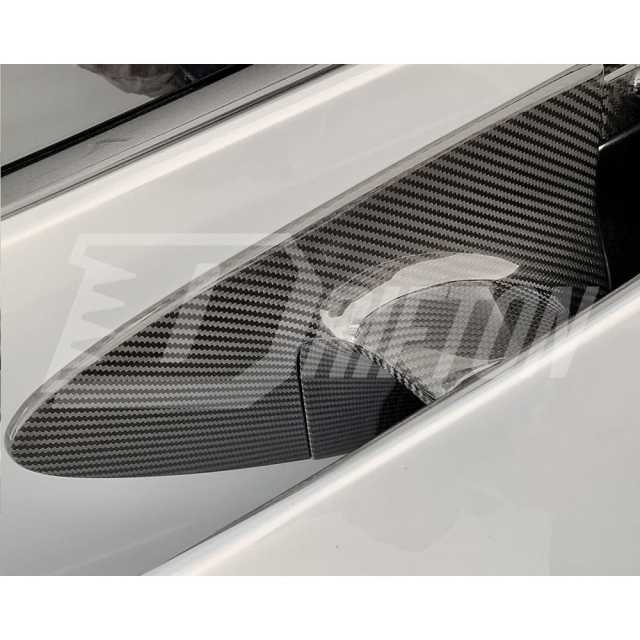OEM Style Dry Carbon Fiber Door Handle Cover Trims For Mclaren 720S