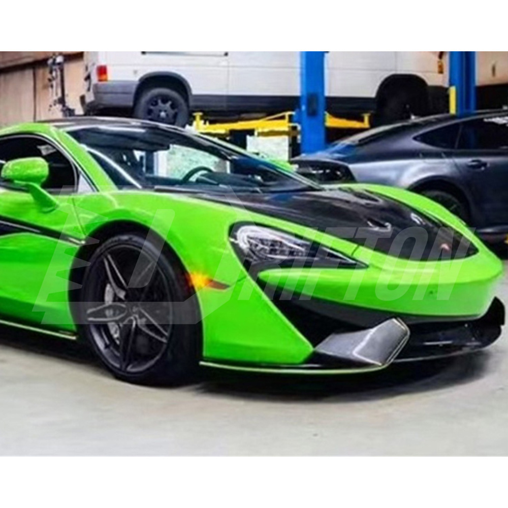 OEM Style Dry Carbon Fiber Front Lip For Mclaren 570S 570GT 2015-2020