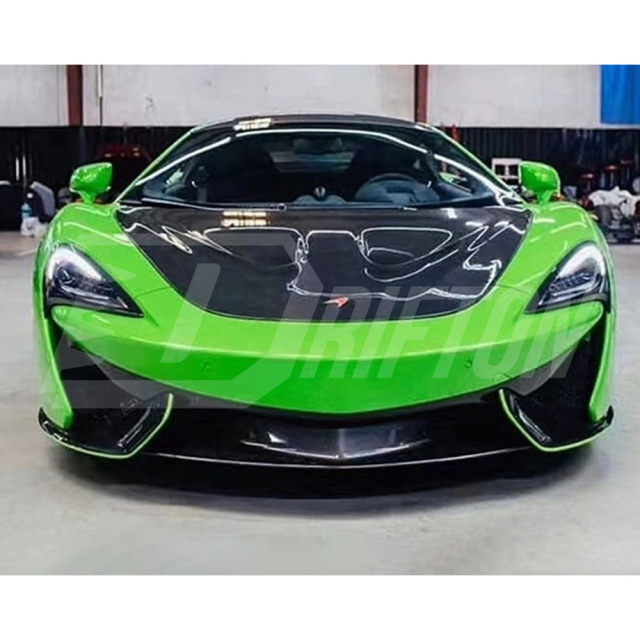 OEM Style Dry Carbon Fiber Front Lip For Mclaren 570S 570GT 2015-2020