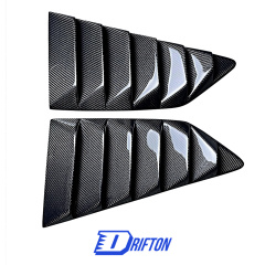 Top Secret Style Carbon Fiebr Side Window Louver For Nissan R35 GTR 2008-2026