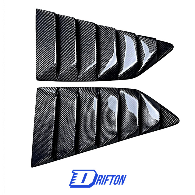 Top Secret Style Carbon Fiebr Side Window Louver For Nissan R35 GTR 2008-2026