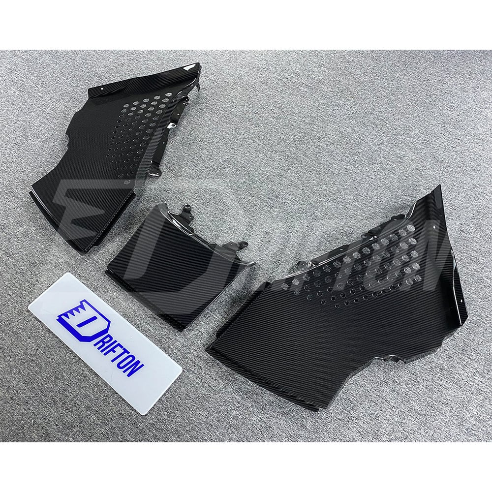 Dry Carbon Fiber Engine Compartment Cover Set For Ferrari SF90 Stradale