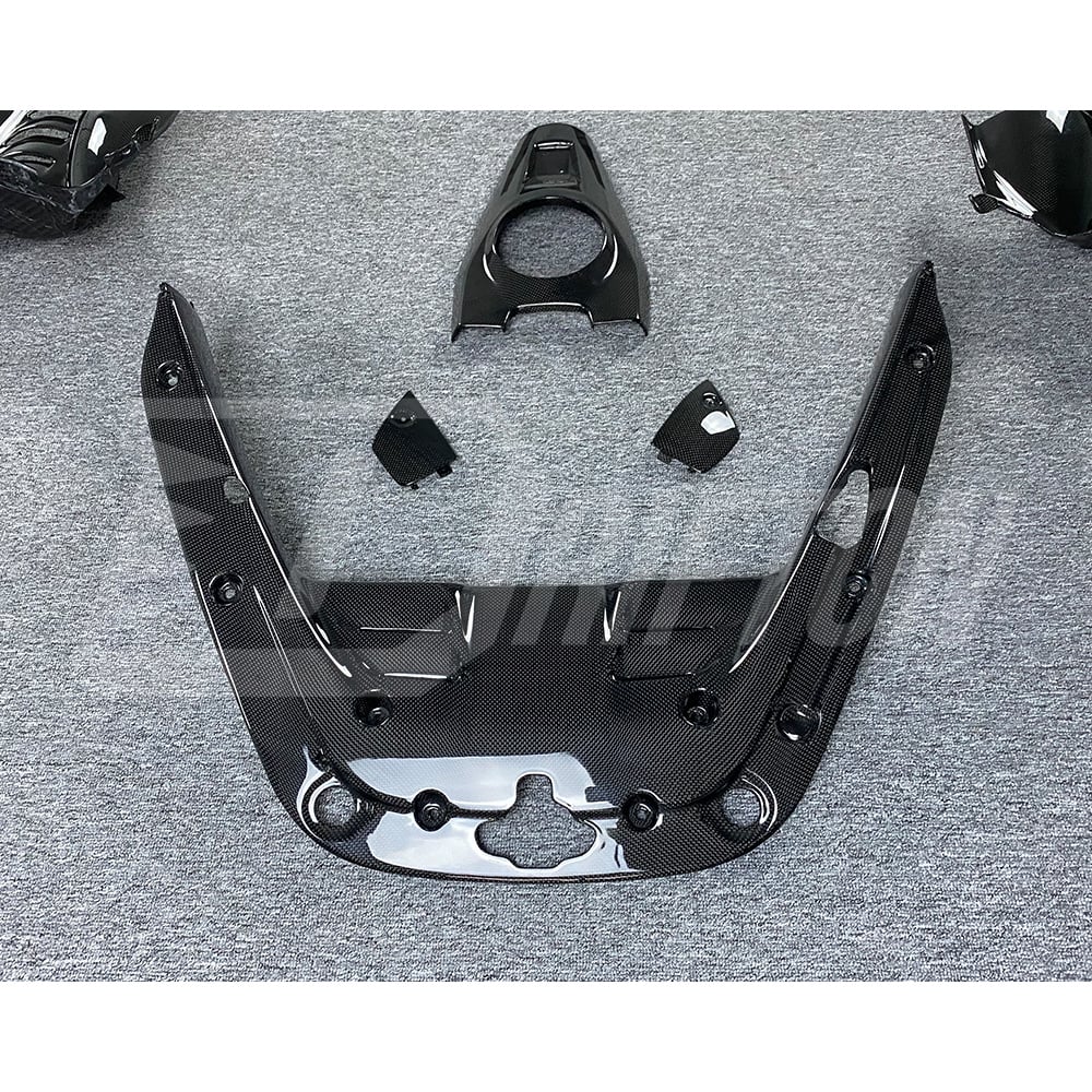Dry Carbon Fiber Engine Compartment Cover Set For Ferrari SF90 Stradale