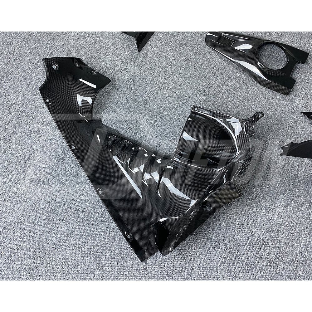 Dry Carbon Fiber Engine Compartment Cover Set For Ferrari SF90 Stradale