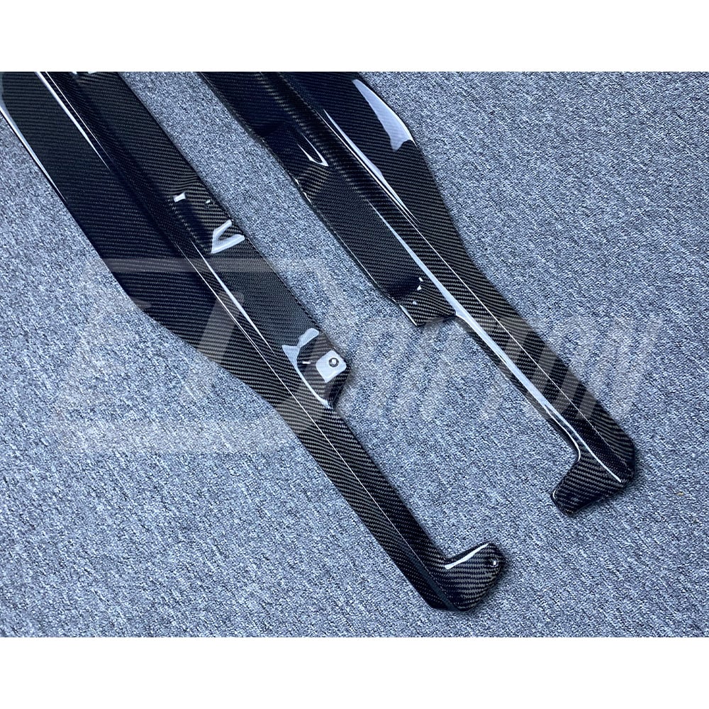 Renntech Style Carbon Fiber Side Skirt For Mercedes Benz AMG GT GTS 2017-2019