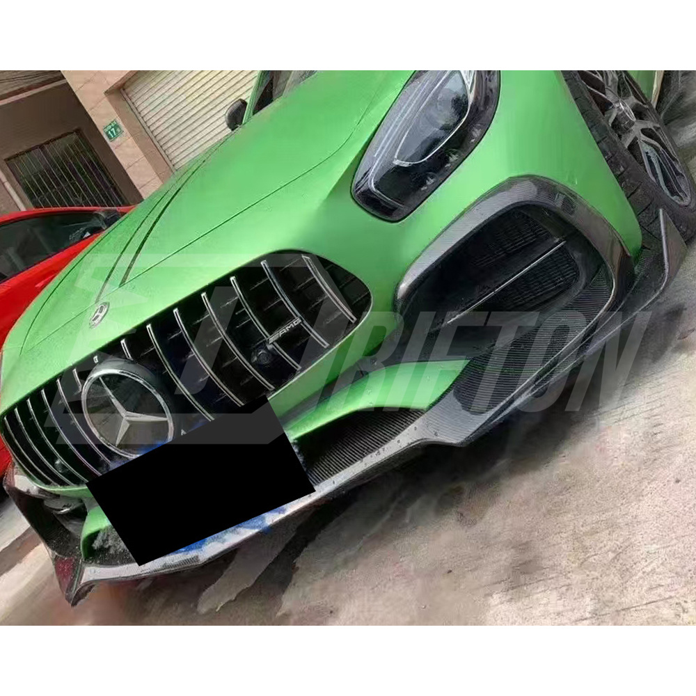 Renntech Style Carbon Fiber Side Skirt For Mercedes Benz AMG GT GTS 2017-2019