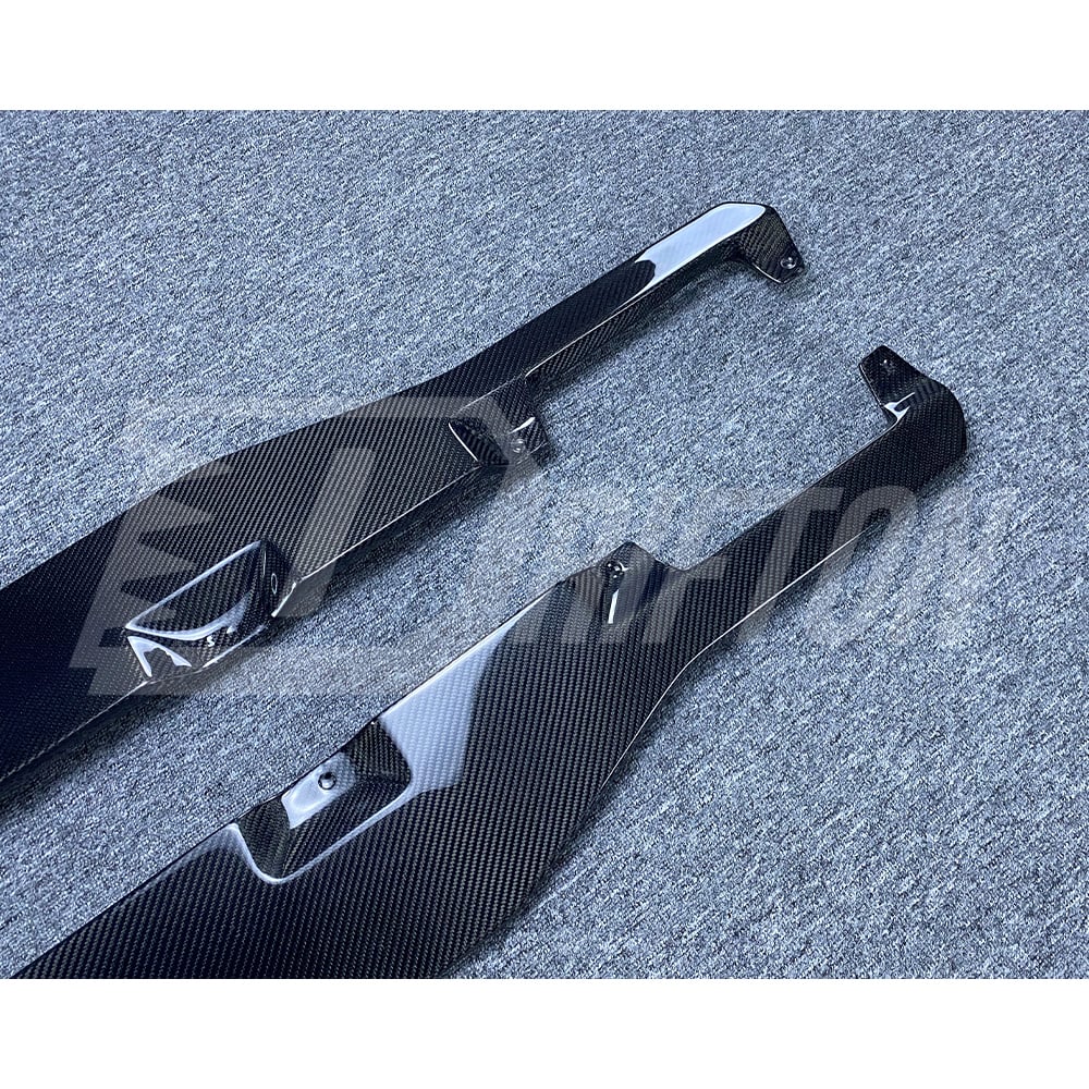 Renntech Style Carbon Fiber Side Skirt For Mercedes Benz AMG GT GTS 2017-2019