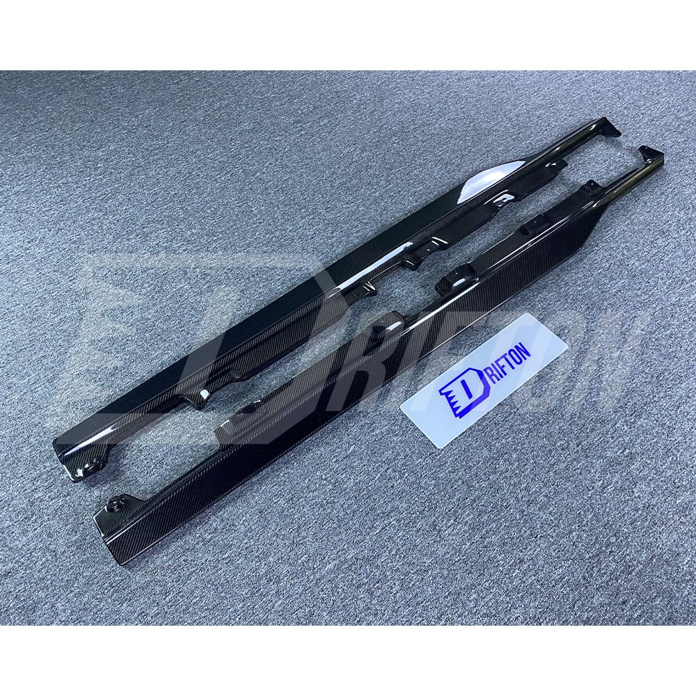 Renntech Style Carbon Fiber Side Skirt For Mercedes Benz AMG GT GTS 2017-2019