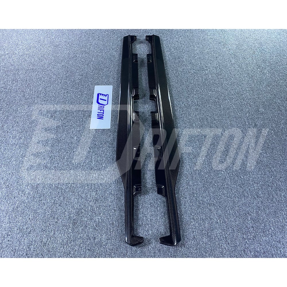 Renntech Style Carbon Fiber Side Skirt For Mercedes Benz AMG GT GTS 2017-2019