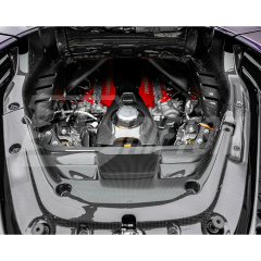 Dry Carbon Fiber Engine Compartment Cover Set For Ferrari SF90 Spider