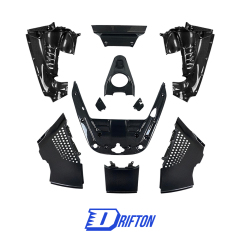 Dry Carbon Fiber Engine Compartment Cover Set For Ferrari SF90 Stradale
