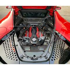 Dry Carbon Fiber Engine Compartment Cover Set For Ferrari SF90 Stradale
