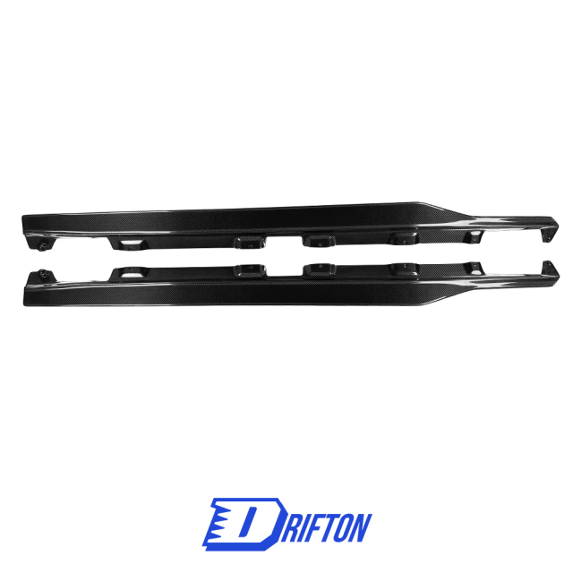 Renntech Style Carbon Fiber Side Skirt For Mercedes Benz AMG GT GTS 2017-2019