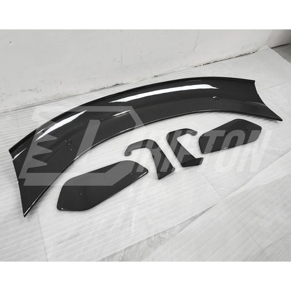 GT4 Style Dry Carbon Fiber Rear Spoiler GT Wing For Lotus Emira