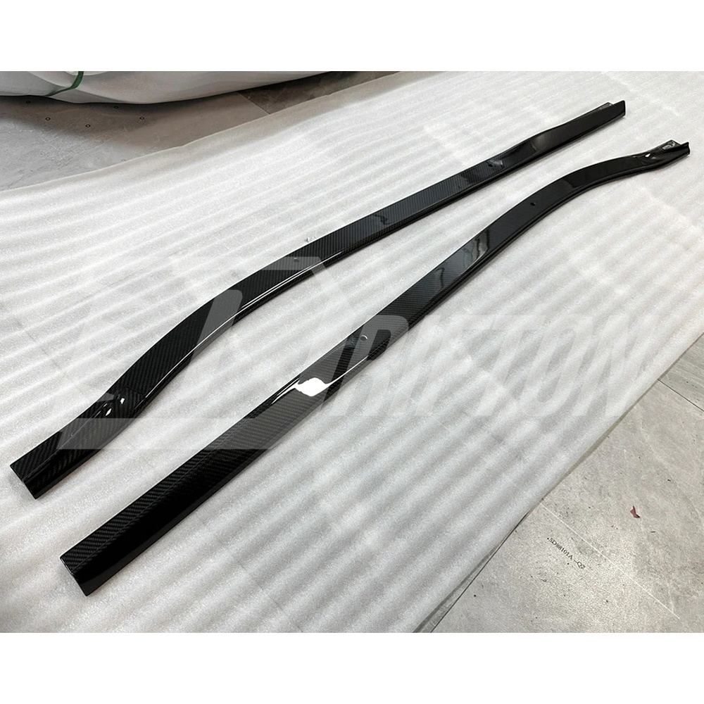 GT4 Style Dry Carbon Fiber Side Skirt For Lotus Emira