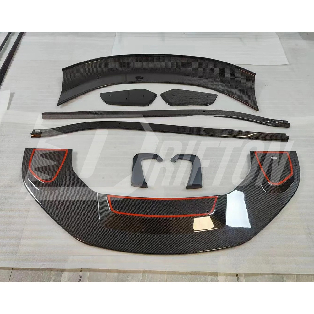 GT4 Style Dry Carbon Fiber Rear Spoiler GT Wing For Lotus Emira