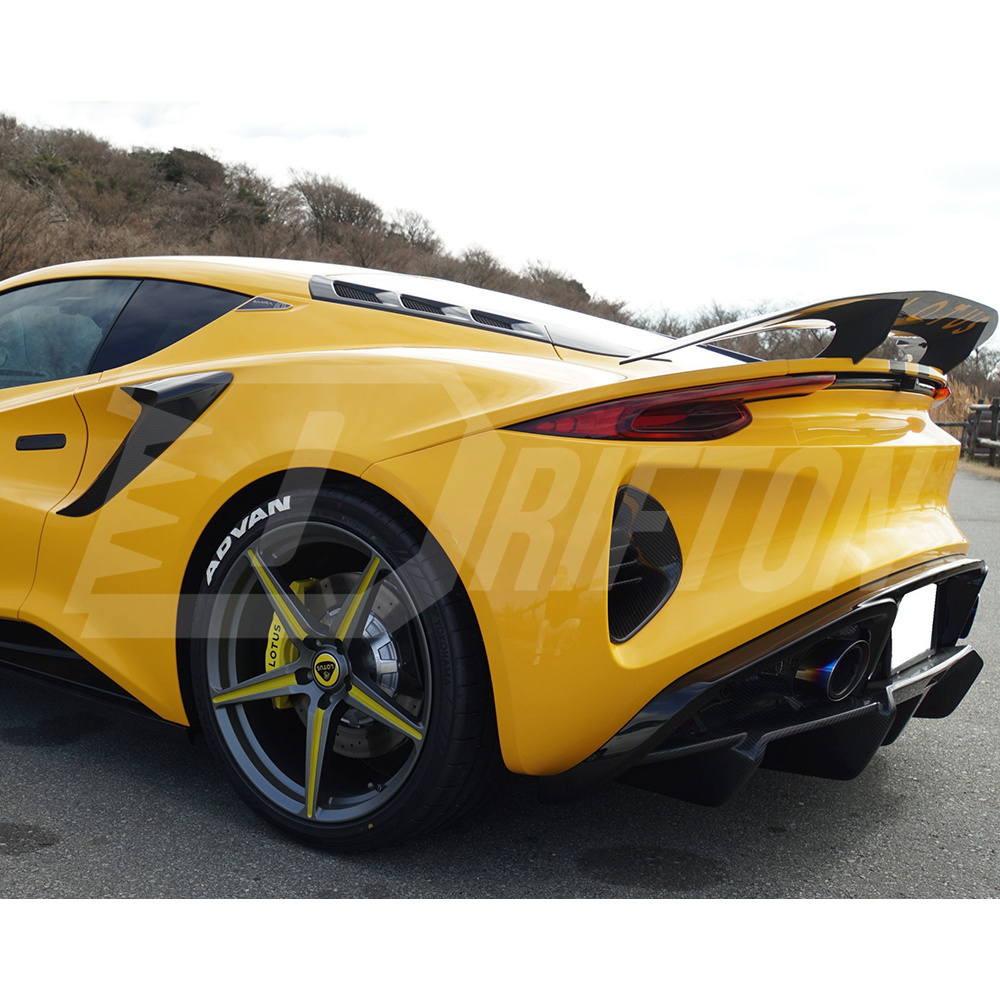 Vorsteiner Style Dry Carbon Fiber Rear Spoiler GT Wing For Lotus Emira