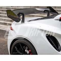 GT4 Style Dry Carbon Fiber Rear Spoiler GT Wing For Lotus Emira