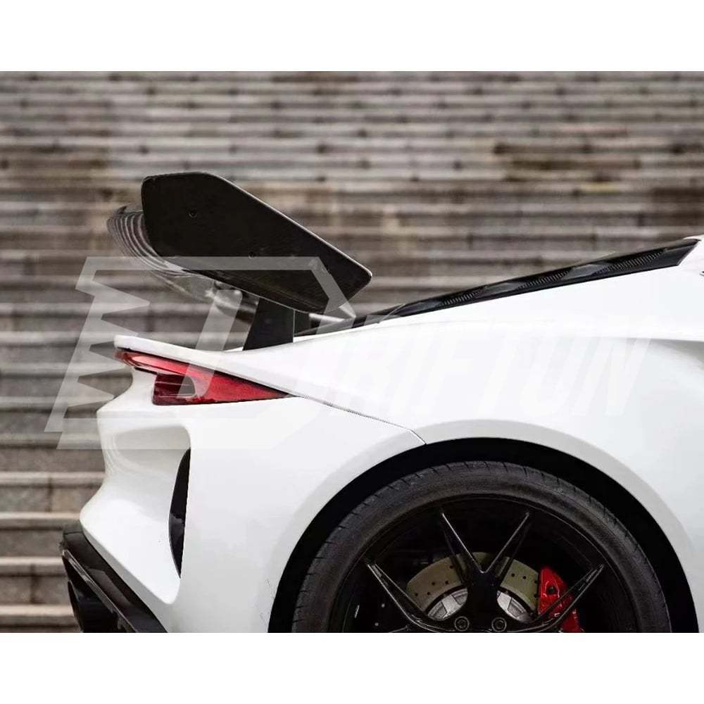 GT4 Style Dry Carbon Fiber Rear Spoiler GT Wing For Lotus Emira