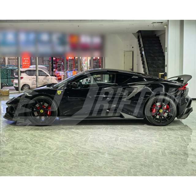 Vorsteiner Style Dry Carbon Fiber Side Skirt For Lotus Emira