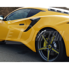 Vorsteiner Style Dry Carbon Fiber Rear Side Vents Trim For Lotus Emira