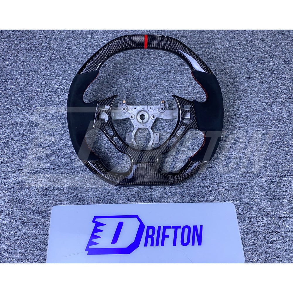 Customize Carbon Fiber Steering Wheel With Center Trim Cover For Nissan R35 GTR 2008-2016