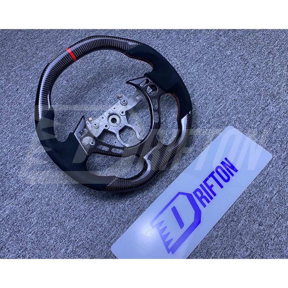 Customize Carbon Fiber Steering Wheel With Center Trim Cover For Nissan R35 GTR 2008-2016