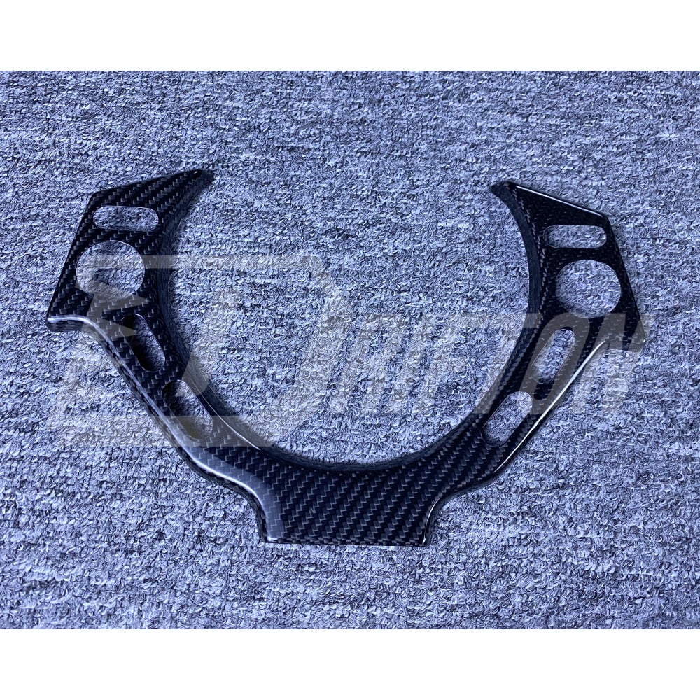 Customize Carbon Fiber Steering Wheel With Center Trim Cover For Nissan R35 GTR 2008-2016