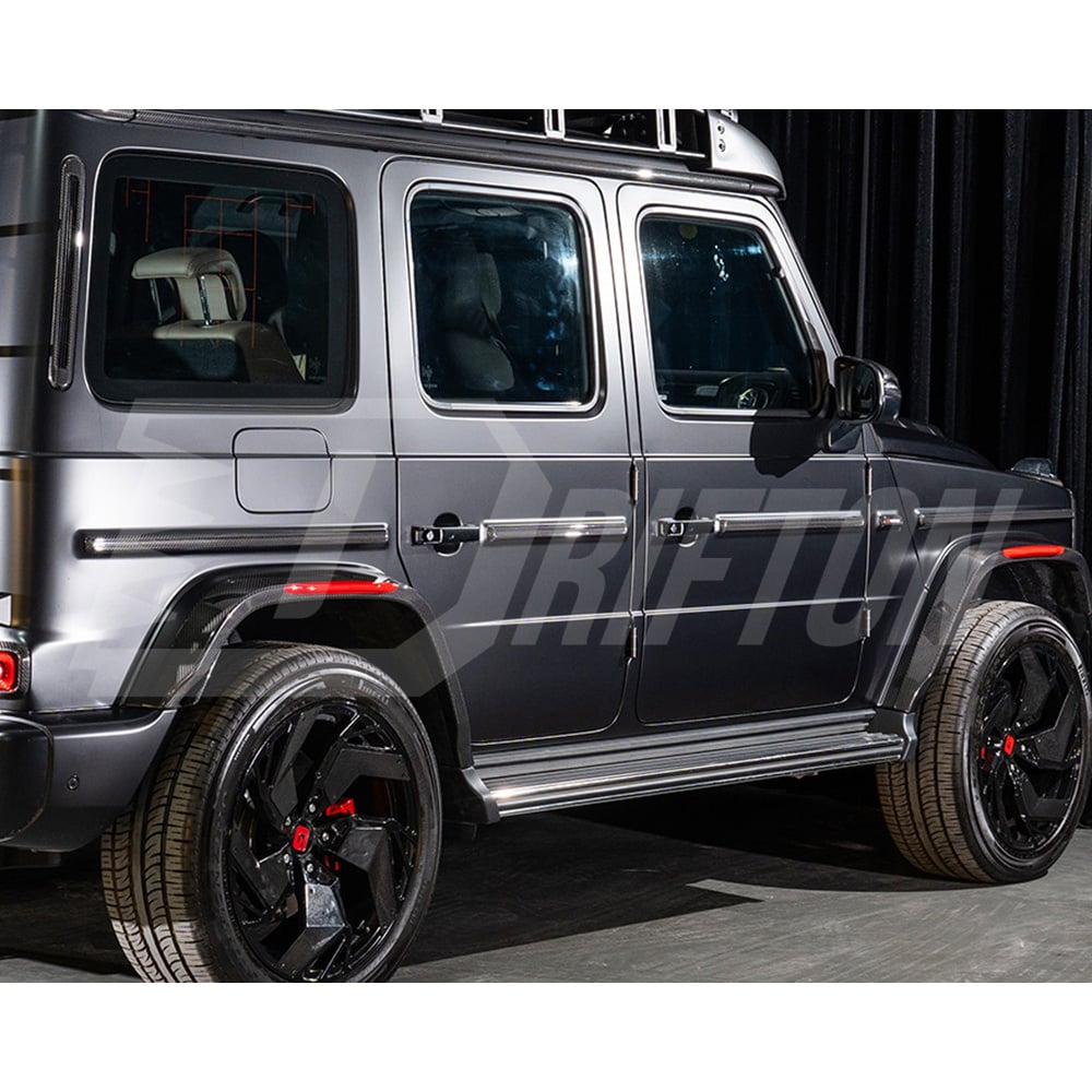 Dry Carbon Fiber Car Beltline Trim For Mercedes Benz G-Class W465 G63 AMG 2024-ON