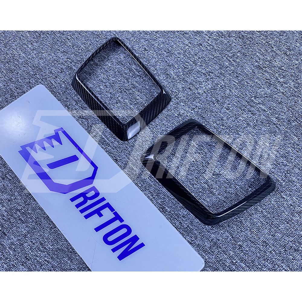 Dry Carbon Fiber Front Turn Singal Lihgt Frame Cover For Mercedes Benz G-Class W465 G63 AMG 2024-ON