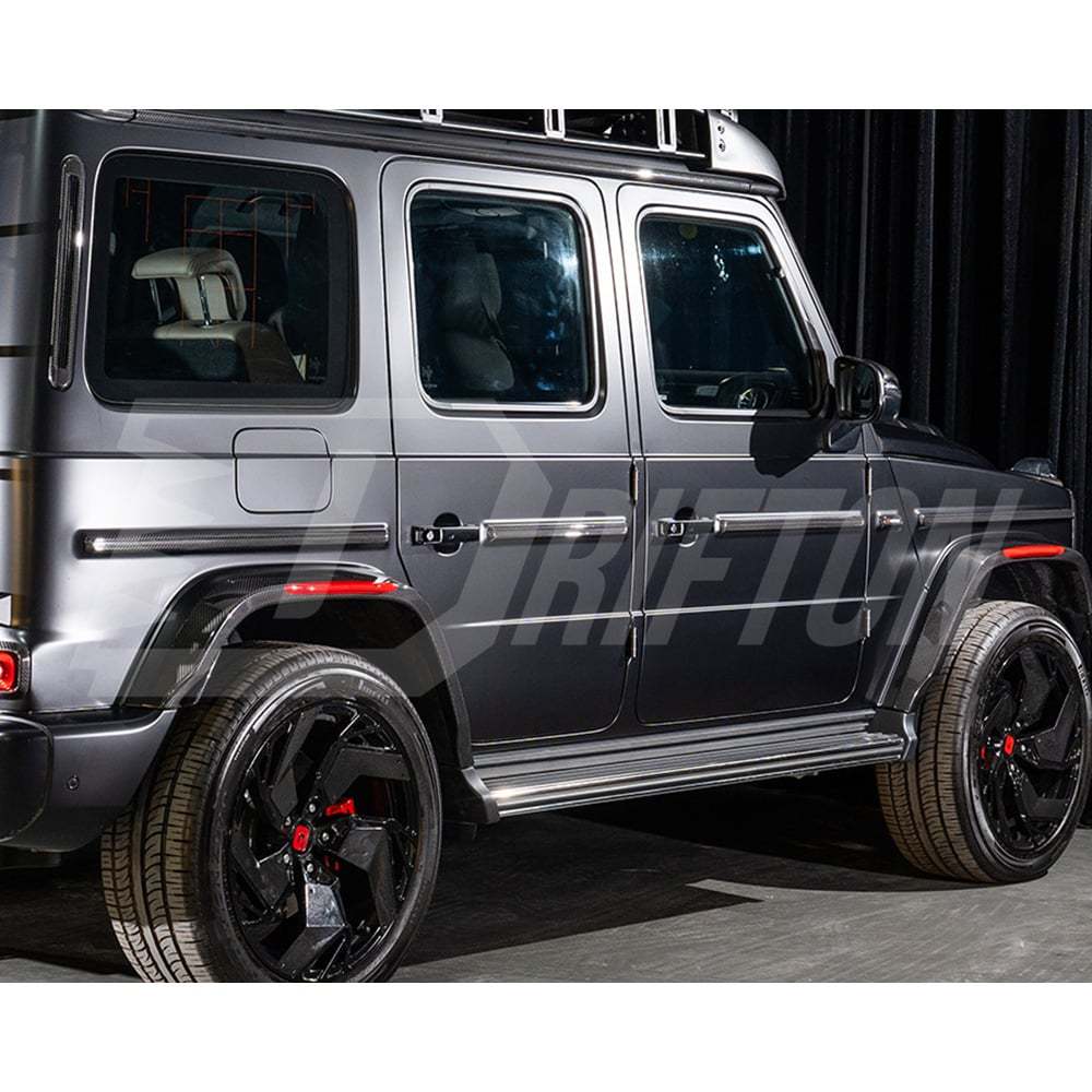 Dry Carbon Fiber Car Beltline Trim For Mercedes Benz G-Class W465 G63 AMG 2024-ON