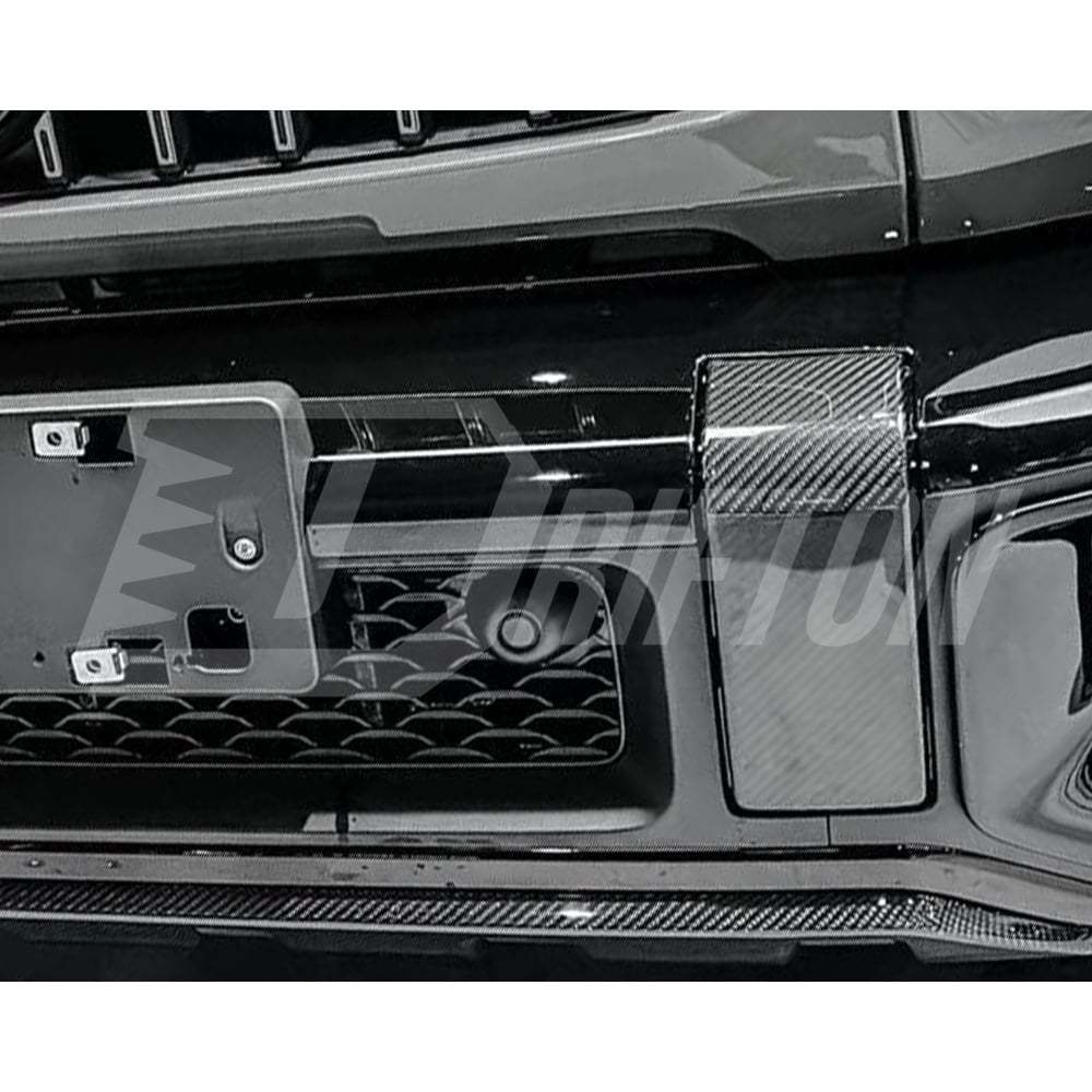 Dry Carbon Fiber Front Bumper Cover Trim For Mercedes Benz G-Class W465 G63 AMG 2024-ON