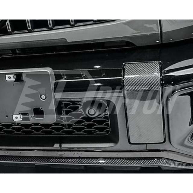 Dry Carbon Fiber Front Bumper Cover Trim For Mercedes Benz G-Class W465 G63 AMG 2024-ON