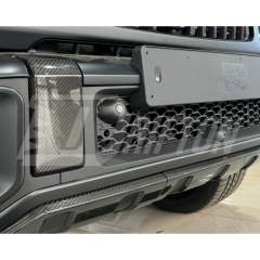 Dry Carbon Fiber Front Bumper Cover Trim For Mercedes Benz G-Class W465 G63 AMG 2024-ON