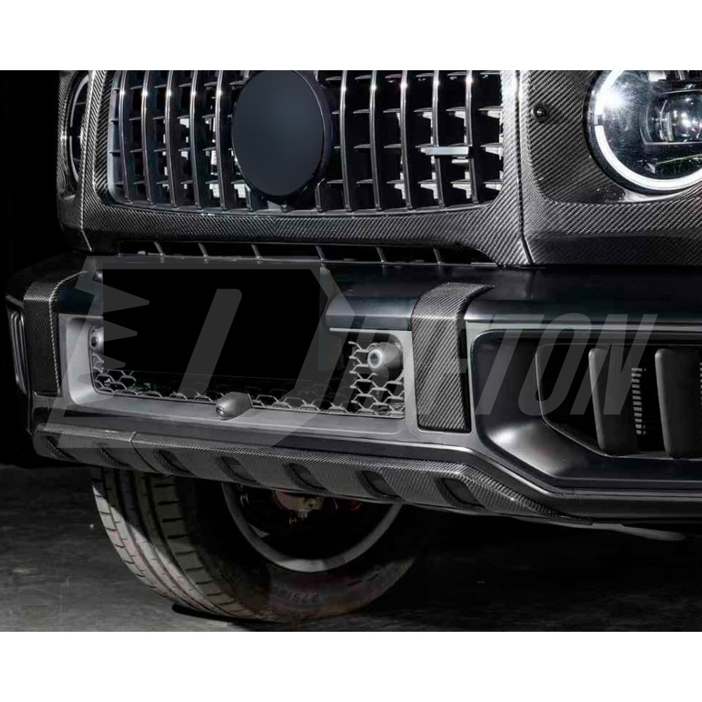 Dry Carbon Fiber Front Bumper Underguard Cover For Mercedes Benz G-Class W465 G63 AMG 2024-ON
