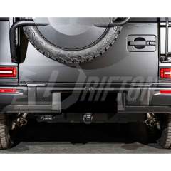 Dry Carbon Fiber Rear Bumper Cover Trim For Mercedes Benz G-Class W465 G63 AMG 2024-ON