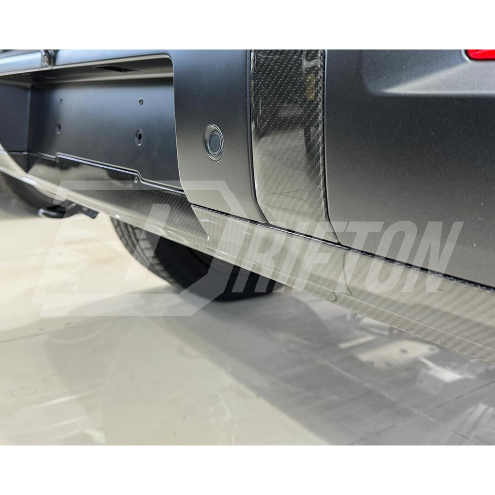Dry Carbon Fiber Rear Bumper Underguard Cover For Mercedes Benz G-Class W465 G63 AMG 2024-ON