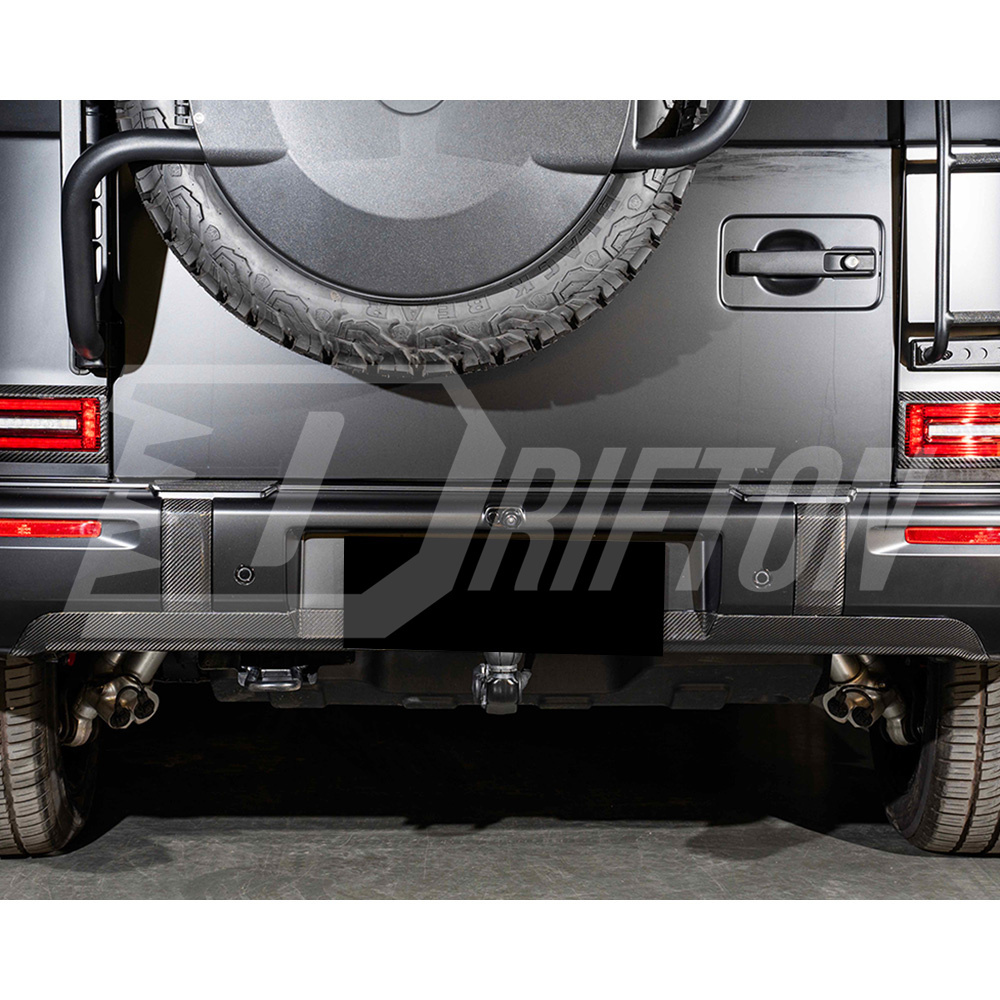 Dry Carbon Fiber Rear Bumper Underguard Cover For Mercedes Benz G-Class W465 G63 AMG 2024-ON