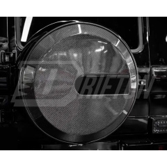 Dry Carbon Fiber Rear Spare Tire Cover For Mercedes Benz G-Class W465 G63 AMG 2024-ON