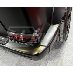 Dry Carbon Fiber Rear Tail Lihgt Frame Cover For Mercedes Benz G-Class W465 G63 AMG 2024-ON