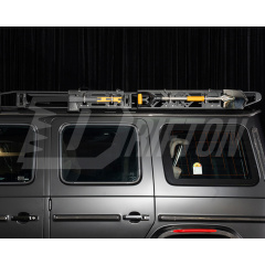 Dry Carbon Fiber Roof Strips With A Pillar Cover For Mercedes Benz G-Class W465 G63 AMG 2024-ON