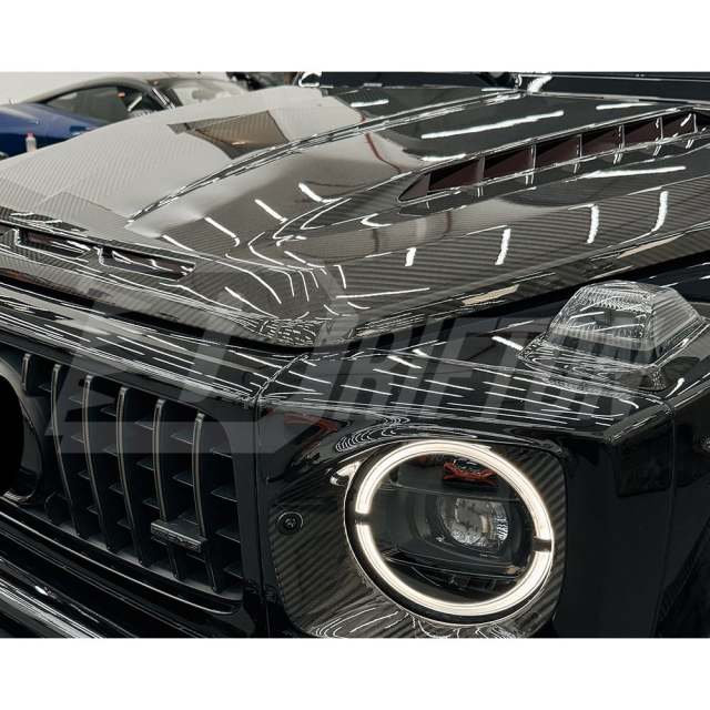 TopCar Style Dry Carbon Fiber Engine Hood For Mercedes Benz G-Class W465 G63 AMG 2024-ON