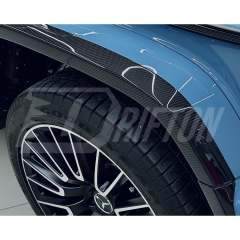 TopCar Style Dry Carbon Fiber Fender Wheel Flares For Mercedes Benz G-Class W465 G63 AMG 2024-ON