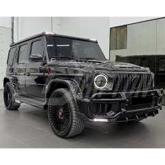 TopCar Style Dry Carbon Fiber Front Lip For Mercedes Benz G-Class W465 G63 AMG 2024-ON