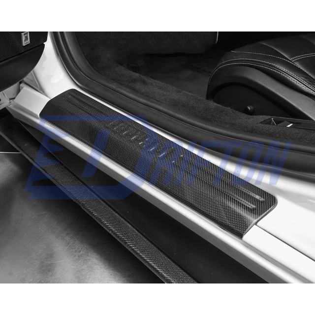 Dry Carbon Fiber Door Sills For Ferrari 458 Itaia Spider Speciale 2009-2015